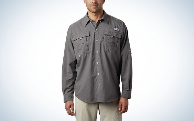 A fishing shirt is one of the best Father's Day gifts for outdoorsmen