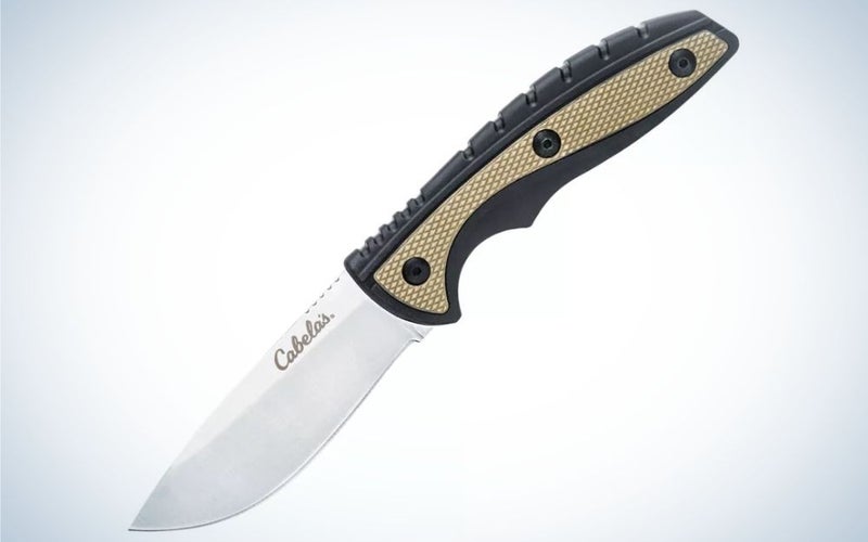 Cabela's drop point fixed blade knife
