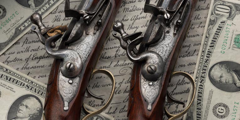 Alexander Hamilton Pistols Sell for $1.15 Million