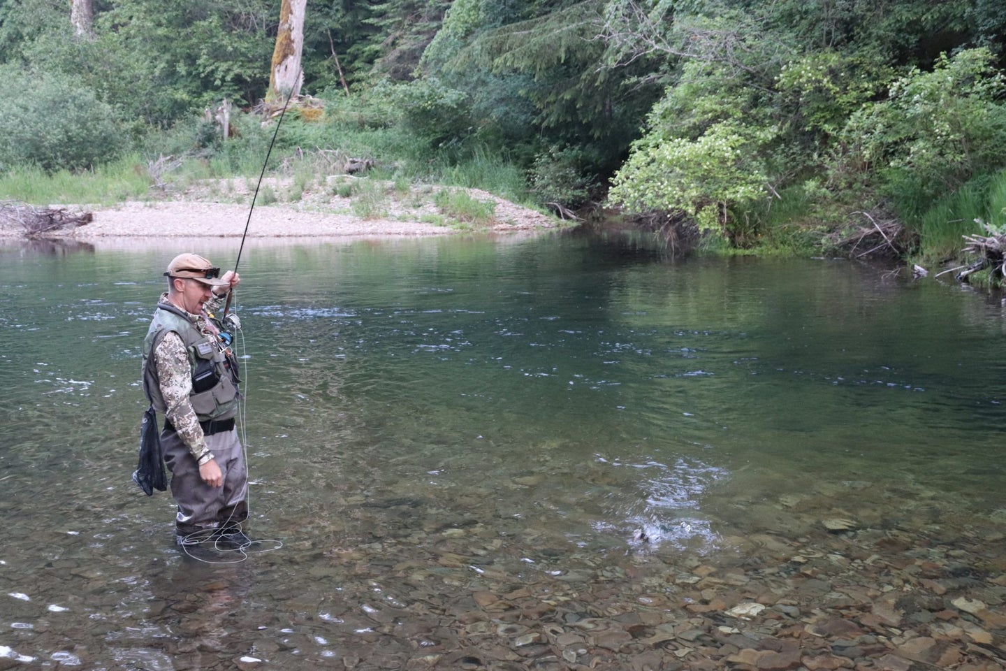 Daniel RItz is hoping to catch 20 native fish in the West this summer. 