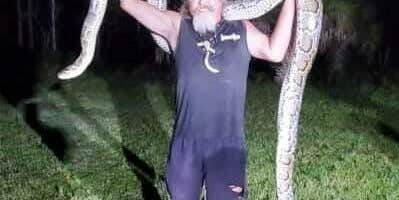 Enormous 16-foot Burmese Python Caught in Florida