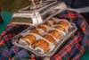 The famous Tulchan Sausage rolls produced by headchef Olie Wilson