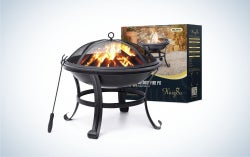 KINGSO is our pick for the best fire pit on a budget.