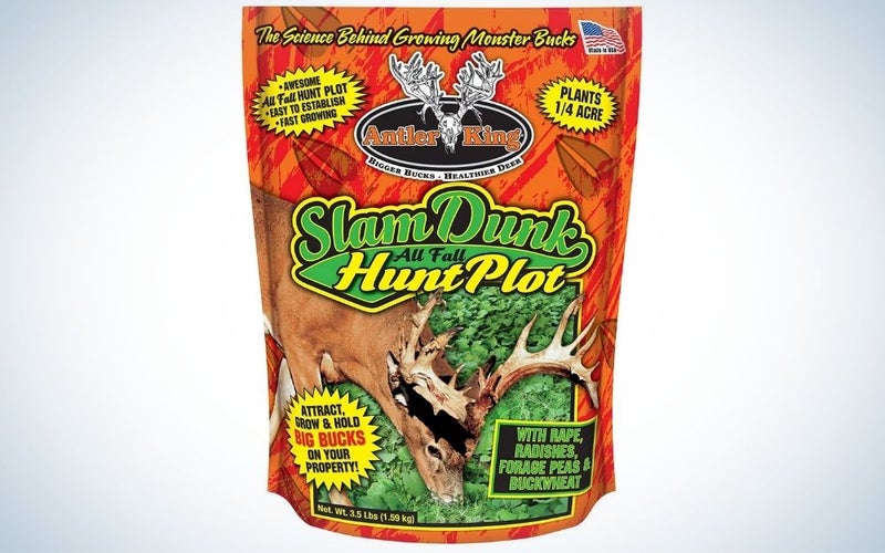 Slam dunk hunt is our pick for the best food plot for deer