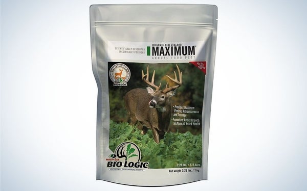 Biological food is our pick for the best food plot for deer.