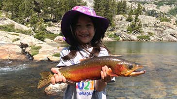 4-year-old Lands Record Golden Trout, Adding to Family’s IGFA Honors