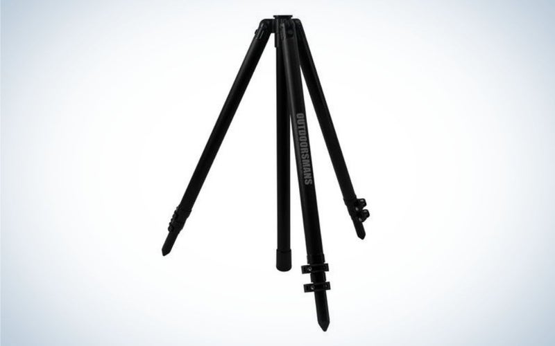 Outdoorsmans Tall Tripod is our pick for best hunting tripods.