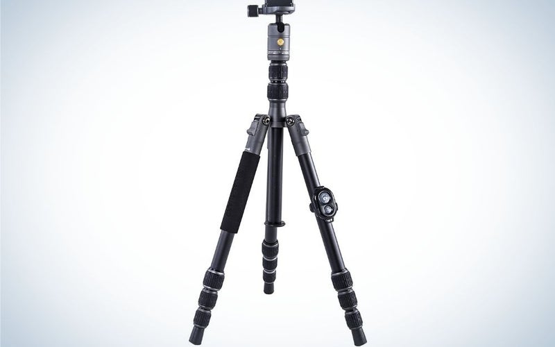 The Vanguard VEO is our pick for best hunting tripods.