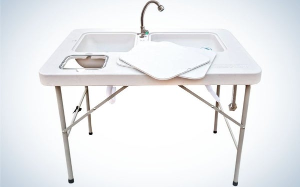 Coldcreek ultimate workstation is our pick for best camping tables.