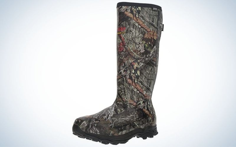 Mossy oak, waterproof rubber hunting boot