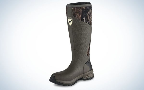 Mossy oak break up country, rubber hunting boot