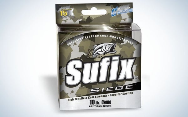 Sufix Siege is our pick for the best fishing lines.