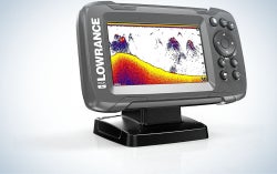 The Hook2 4X Lowrance Fish Finder.