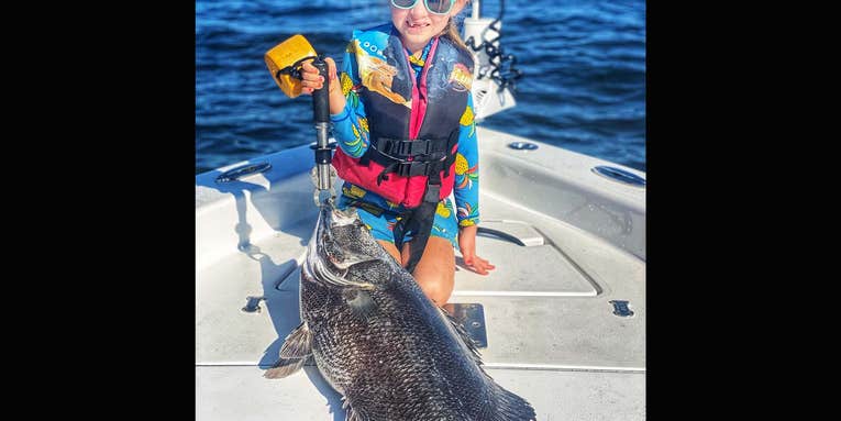 6-Year-Old Catches Potential IGFA Smallfry Record Tripletail