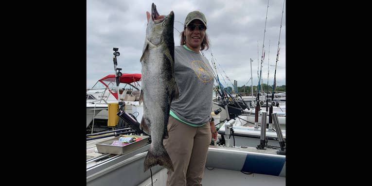 Angler Boats 32-Inch Chinook in Lake Erie—Which Isn’t Known to Hold King Salmon