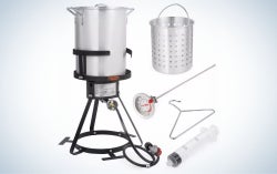 Barton 95528-V stove is the best turkey fryer for outdoors.