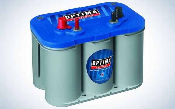 The Optima OPT 8016 is the best trolling engine battery.
