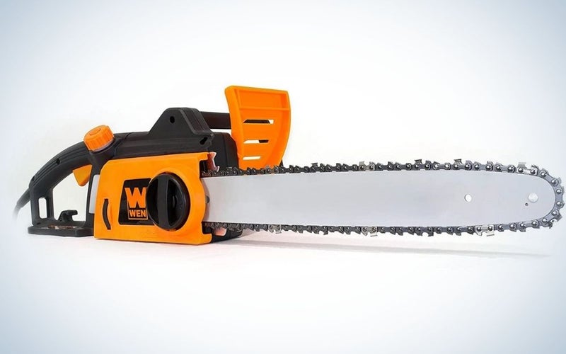 The WEN saw is the best electric chainsaw.