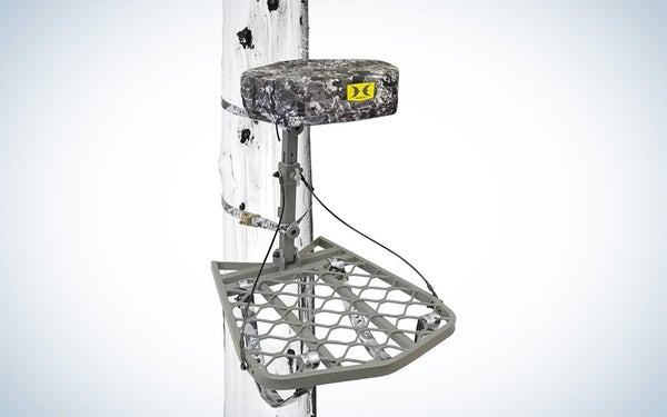 Hawk Helium Ultra Lite Hang-On Stable Lightweight Aluminum Big Game Bow Hunting Tree Stand