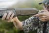 Duck hunter shooting the Browning Maxus II