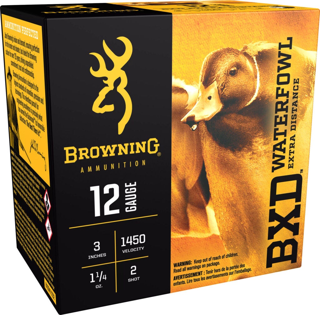 Browning BXD ammo for duck hunting