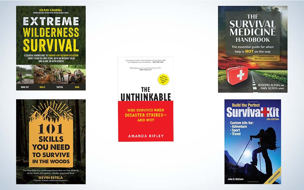 A selection of the best survival books