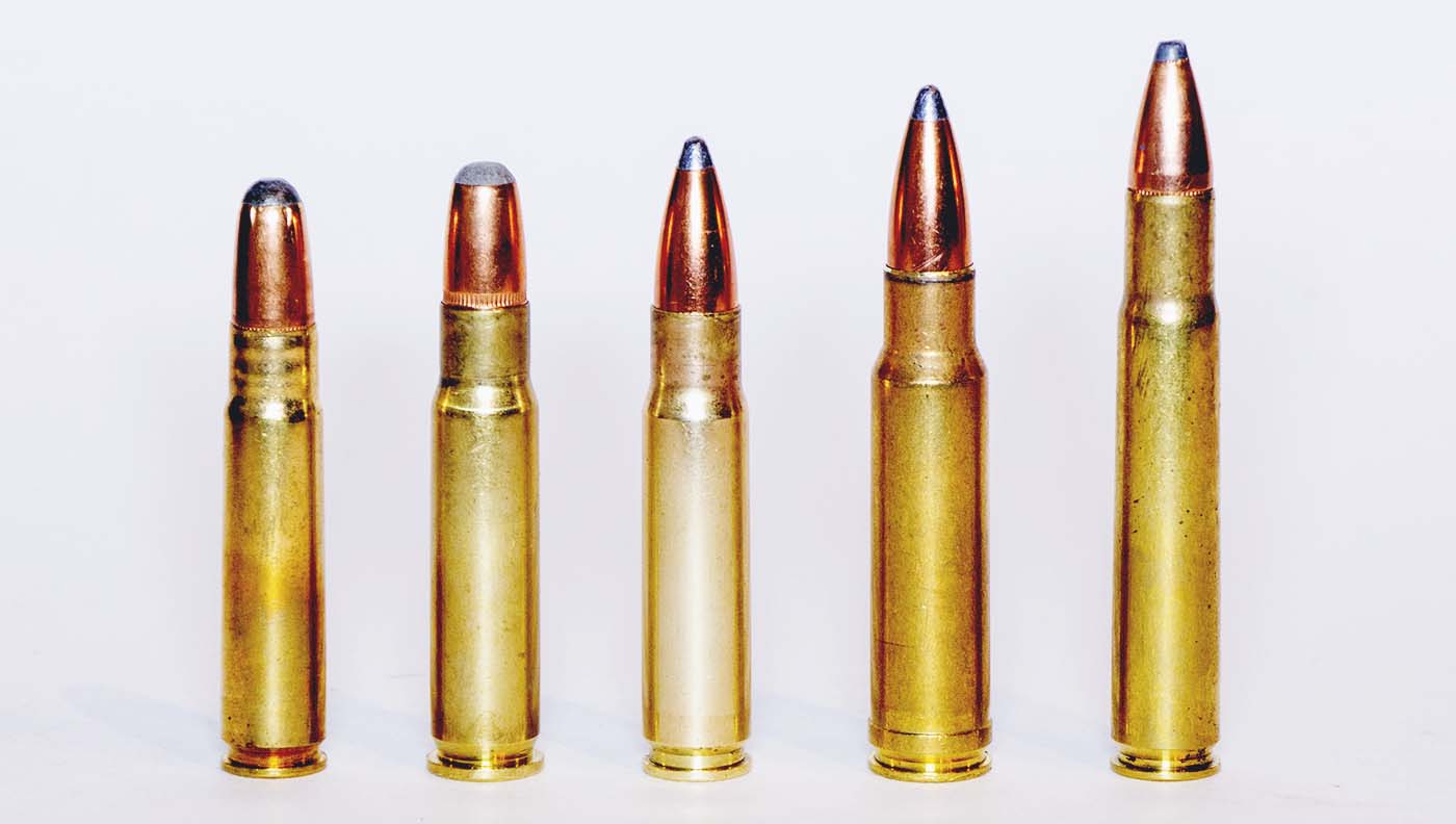 .35-caliber cartridges