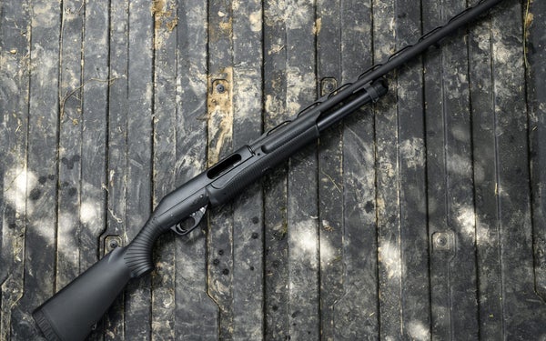 The Benelli Nova is a reliable duck hunting shotgun
