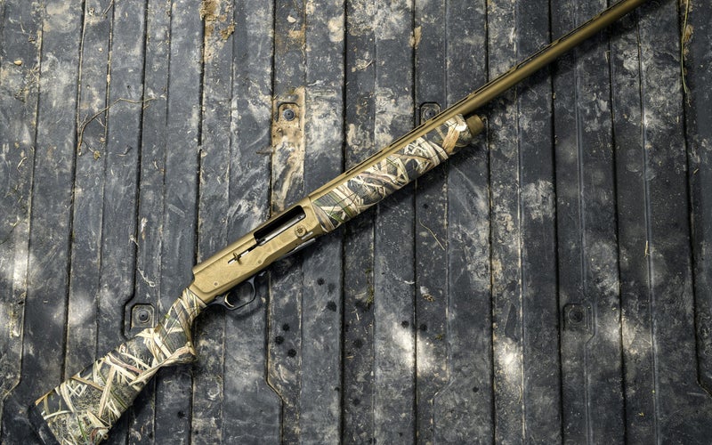 The Browning A5 duck hunting shotgun