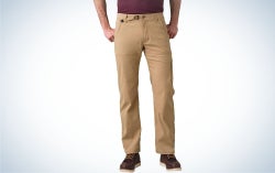 Prana Stretch Zion are the best hiking pants overall.