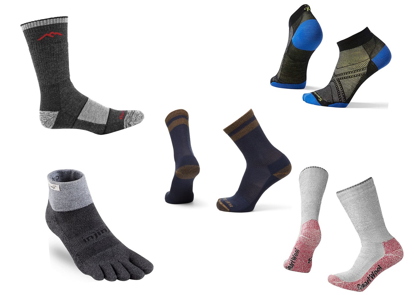Best Hiking Socks Collage
