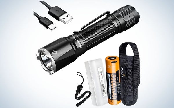 Fenix TK16 V2.0 Tactical Flashlight is the best tactical flashlight.
