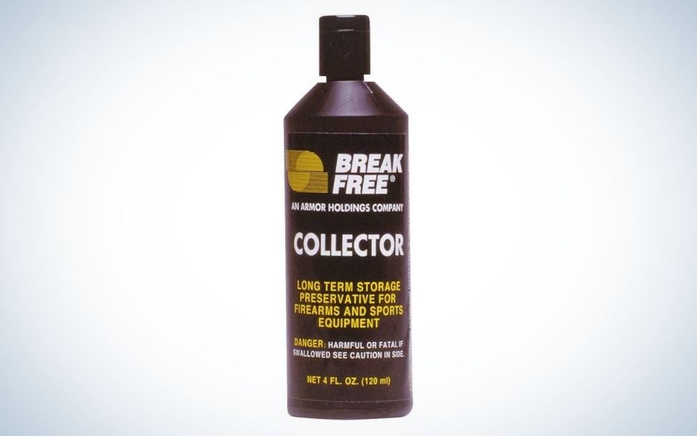 Break Free Collector is the best gun oil for long term protection.