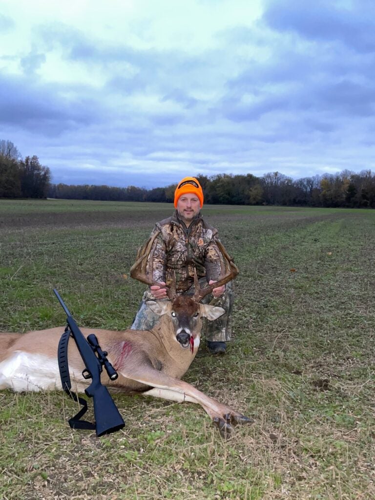 Indiana Hunter’s First Buck Ever is a Booner—and Then Some