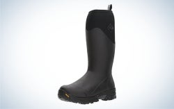 Muck Boot Arctic Ice are the best hiking boots made with rubber.