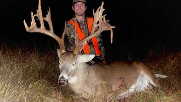 Oklahoma State Student Tags Monster 213-Inch Non-Typical Buck Near Campus