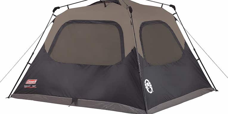 Black Friday Camping Deal: Save $58 On This Coleman Pop-Up Cabin Tent