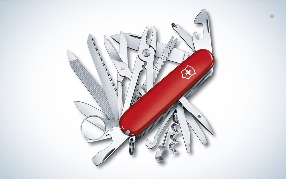 Swiss Army Champ multi-tool is the best gift for dad.