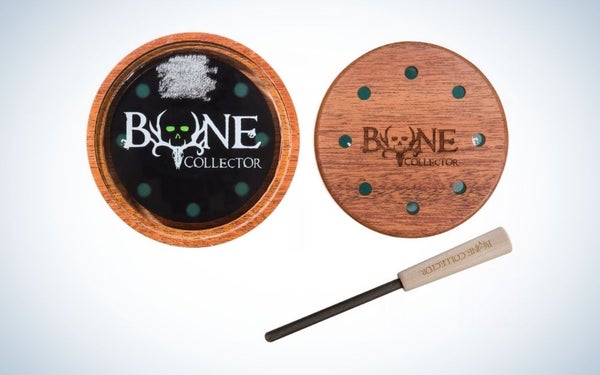 Bone Collector Sweet April Glass Call is the best turkey call.