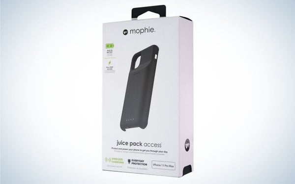 Mophie Juice Pack for iPhone 11 is the best power bank for smartphones.