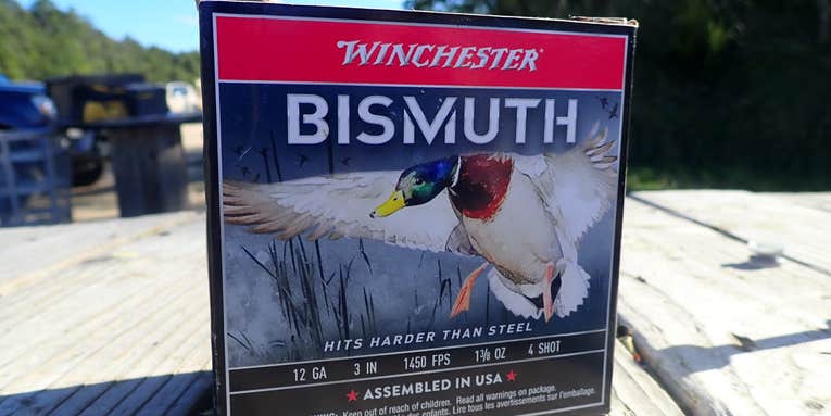 Ammo Review: Winchester’s New Bismuth Load Packs More of a Punch