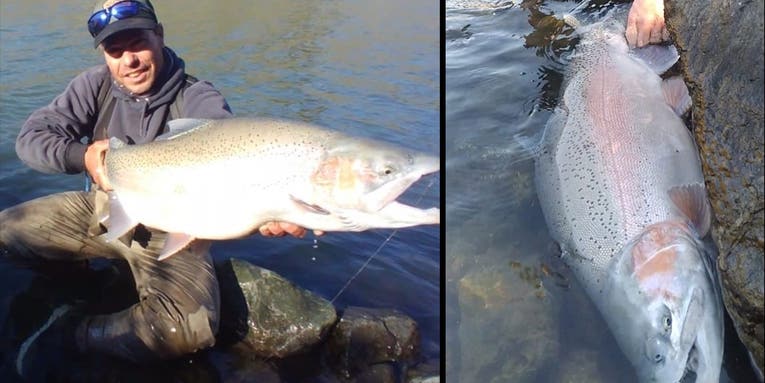 California Angler Lands Massive, Potential Record Rainbow Trout—And Releases It