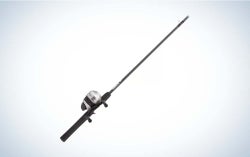 Zebco 33 Spincast Combo is the best beginner fishing rod.