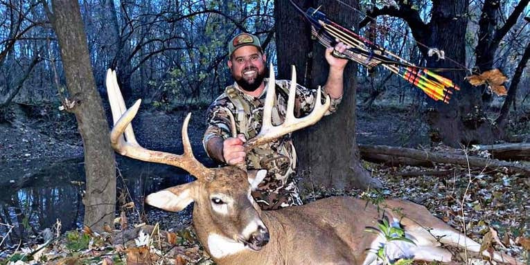 Ohio Bowhunter Arrows His Second Trad-Bow Buck, and It’s a Monster
