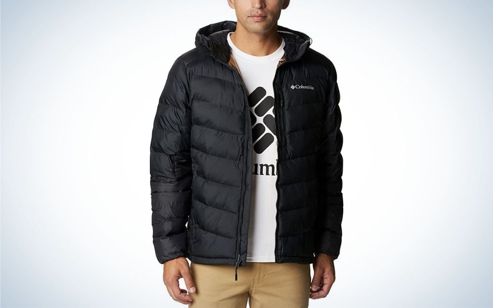 Columbia Labyrinth Loop Hooded Jacket is the best hiking jacket for cold weather.