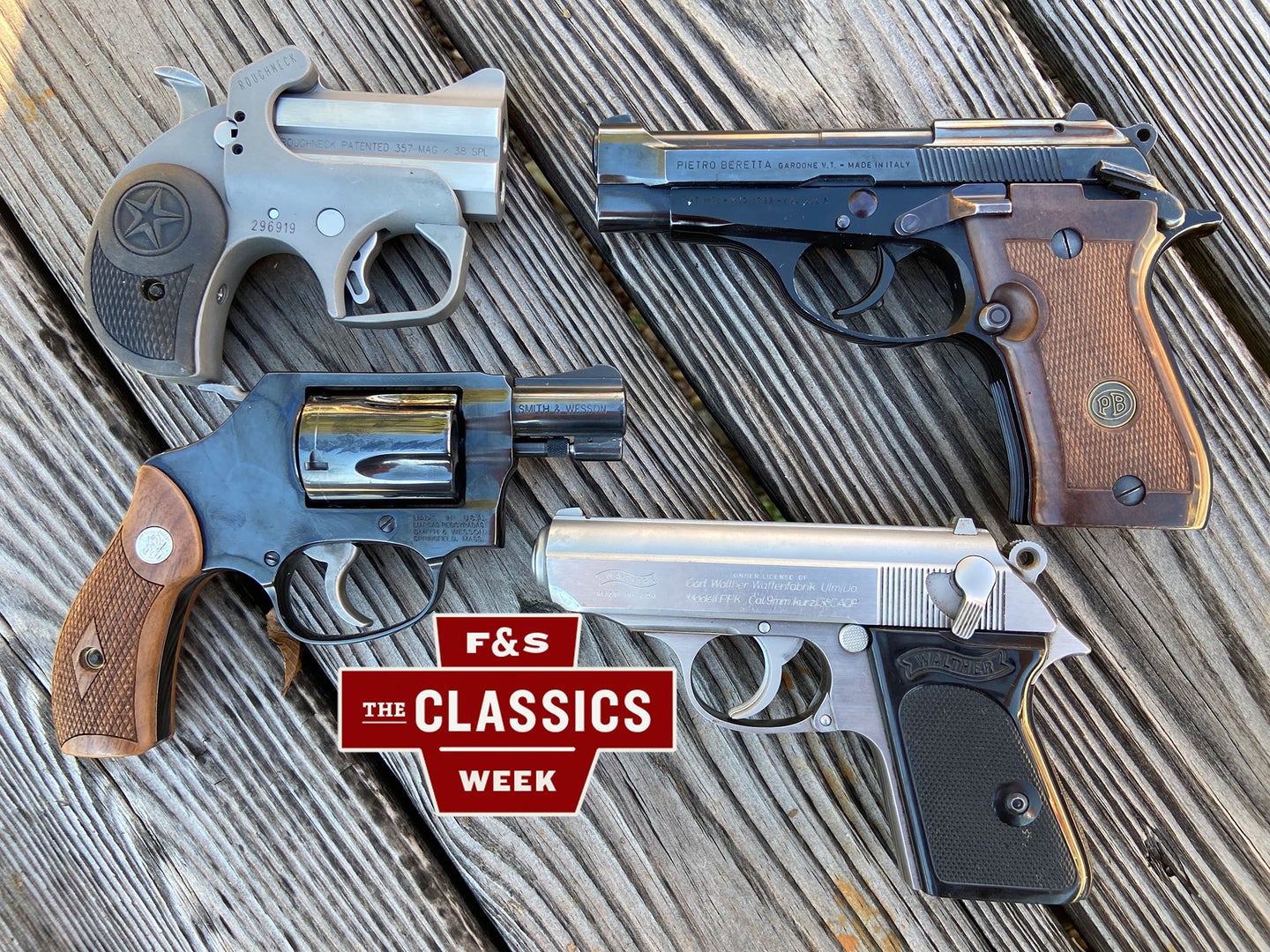 Classic handguns for concealed carry