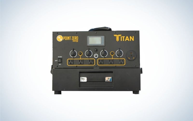 Point Zero Energy Titan solar generator