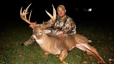 Ohio Bowhunter Capitalizes on Cold Front to Tag 185-Inch Buck