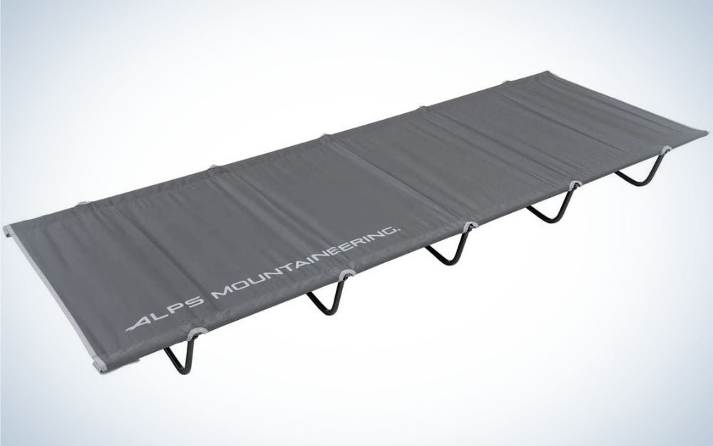 Alps Mountaineering is the best camping cot.