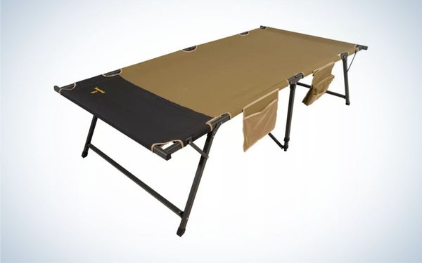 Titan Cot XP-XL is the best camping cot.